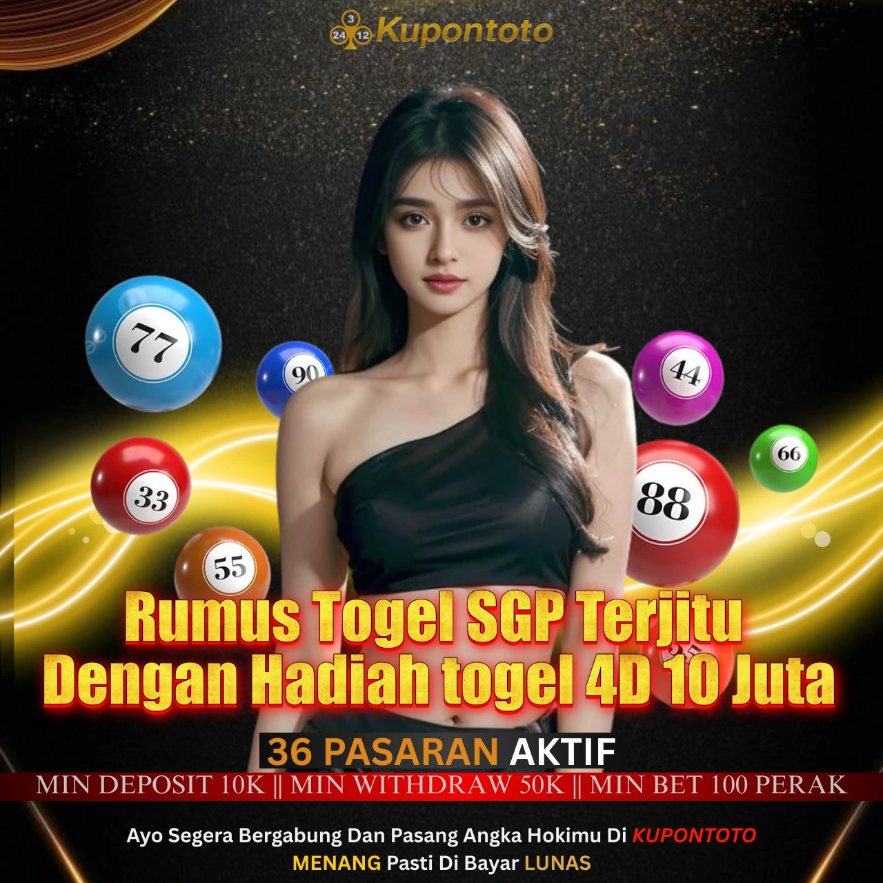 Kupontoto : Rumus Togel SGP Terjitu Dengan Hadiah togel 4D 10 Juta